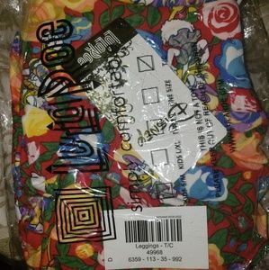 LuLaRoe Daisy Duck TC Leggings